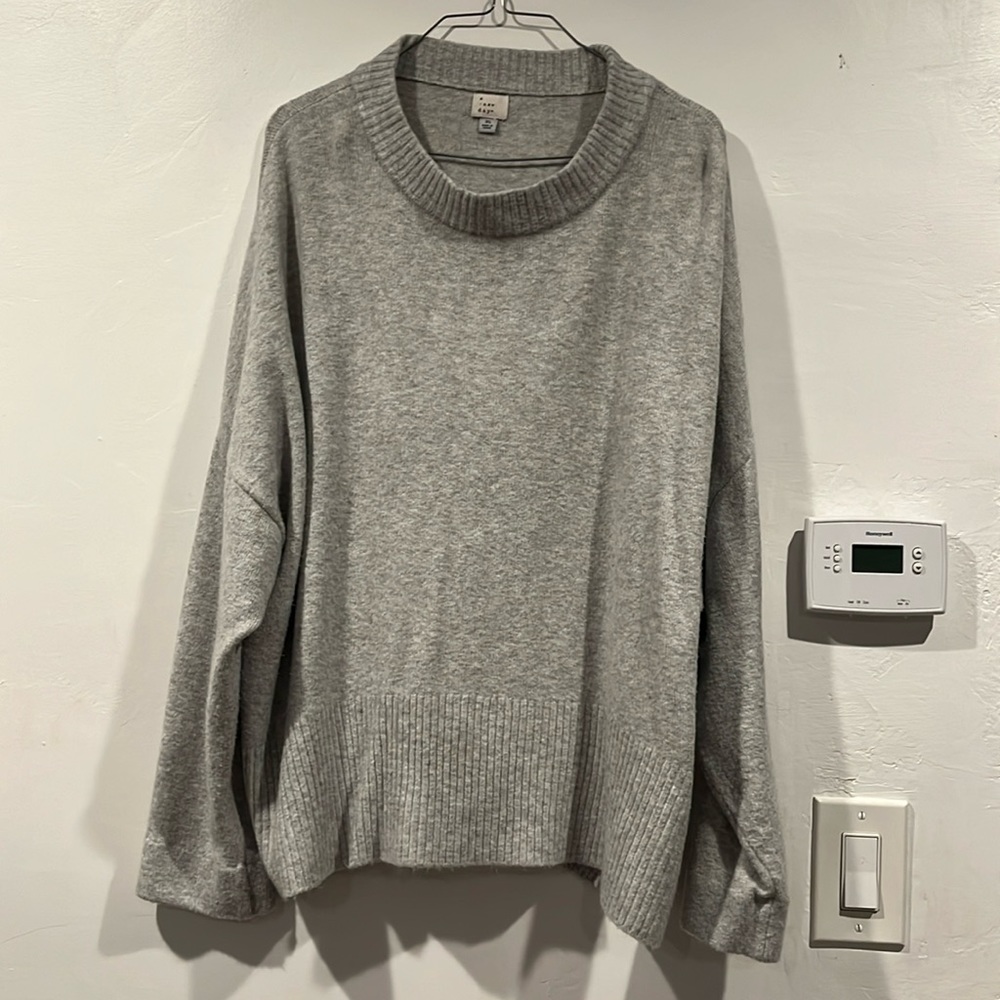 A new day size extra large gray